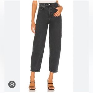 AGOLDE Balloon Ultra High Rise Curved Taper